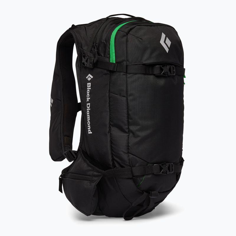 Black Diamond Dawn Patrol 25 l juoda slidinėjimo kuprinė 8