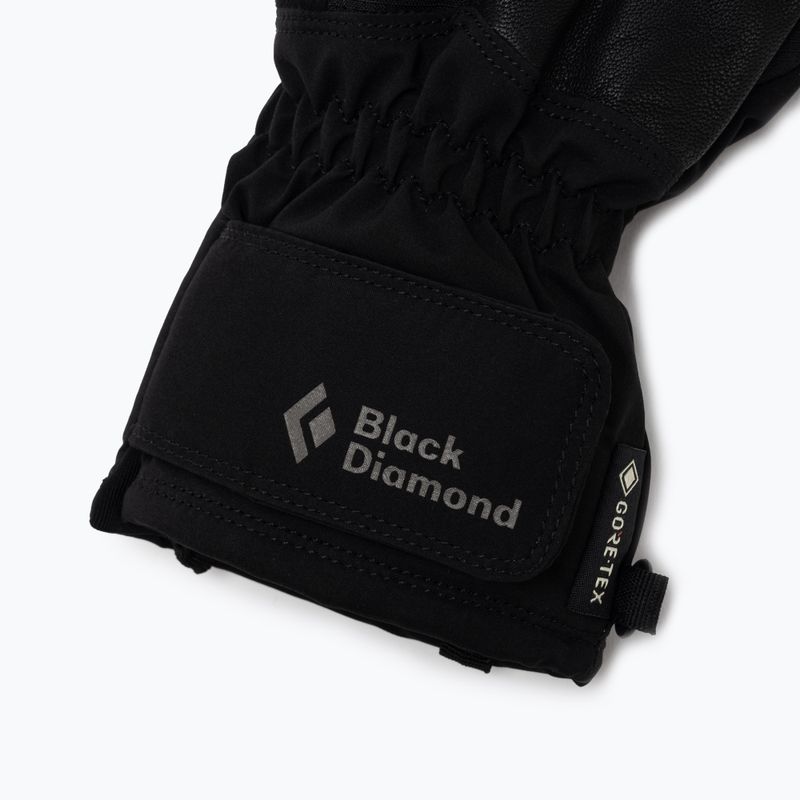 Black Diamond Mission Lt juodos slidinėjimo pirštinės 5