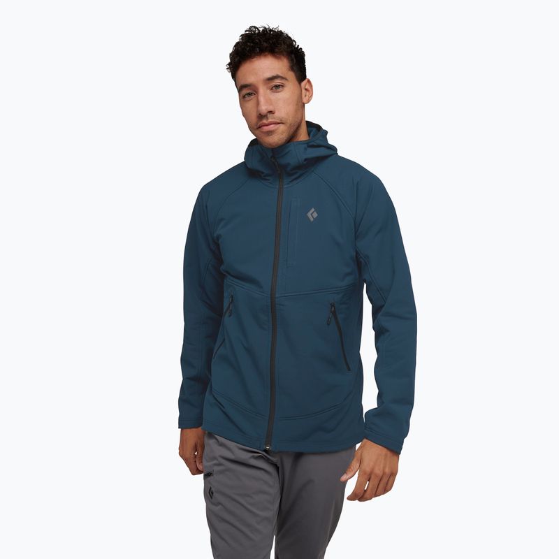 Vyriška softshell striukė Black Diamond Element Hoody indigo