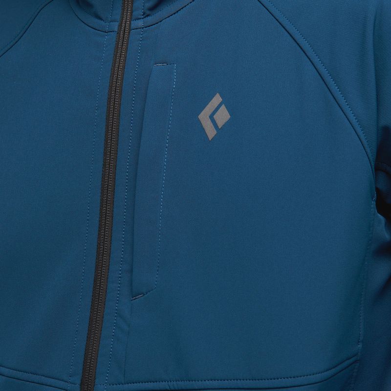 Vyriška softshell striukė Black Diamond Element Hoody indigo 5