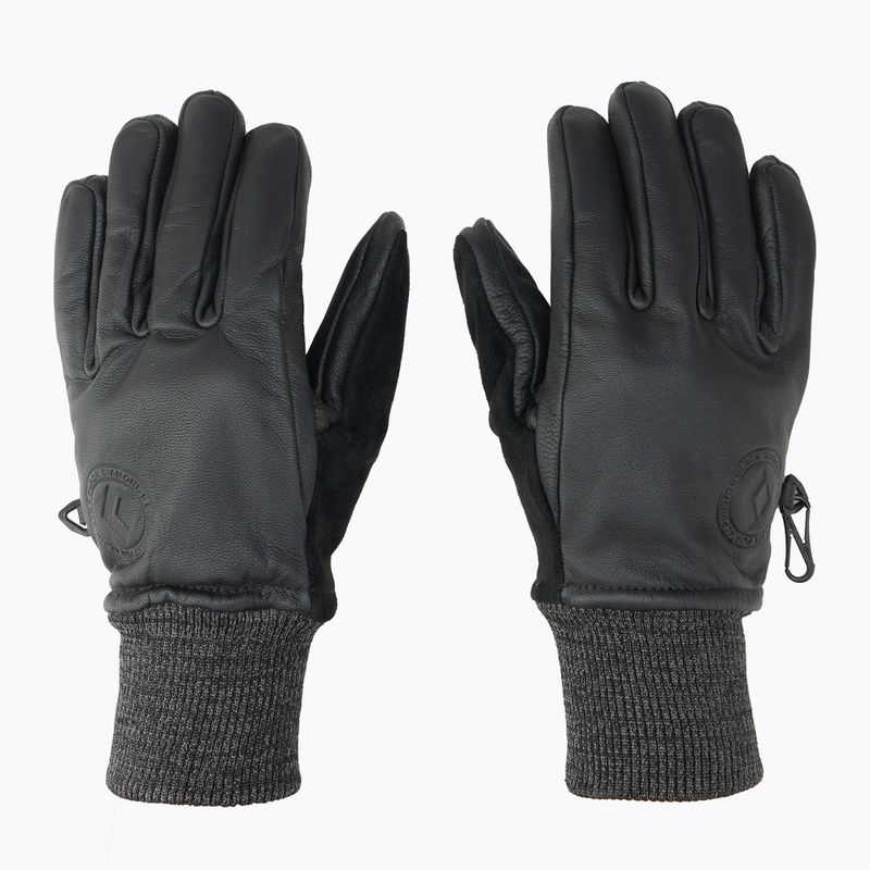 Black Diamond Dirt Bag skit pirštinės juoda/juoda 3