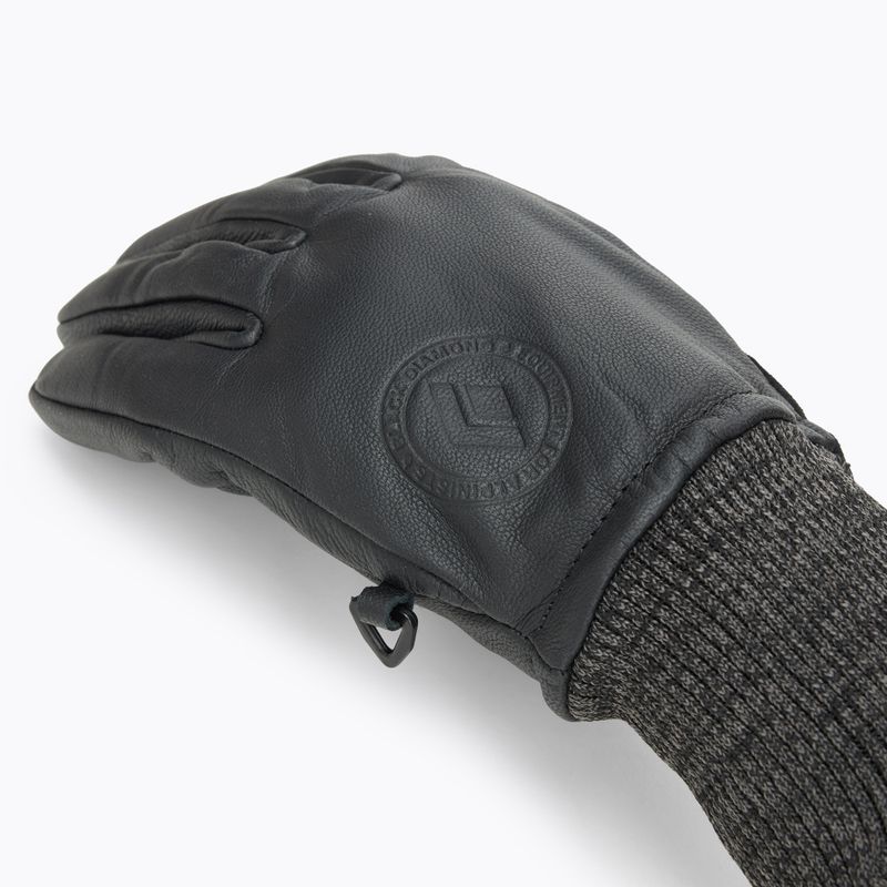Black Diamond Dirt Bag skit pirštinės juoda/juoda 4