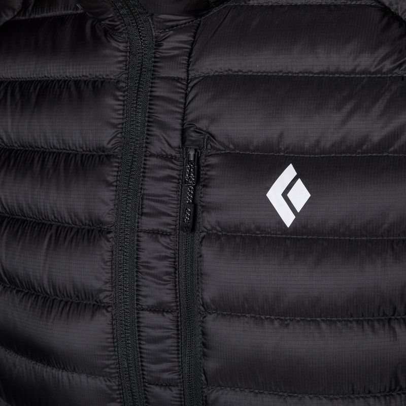 Vyriškos pūkinės striukės Black Diamond Approach Down Hoody black 6
