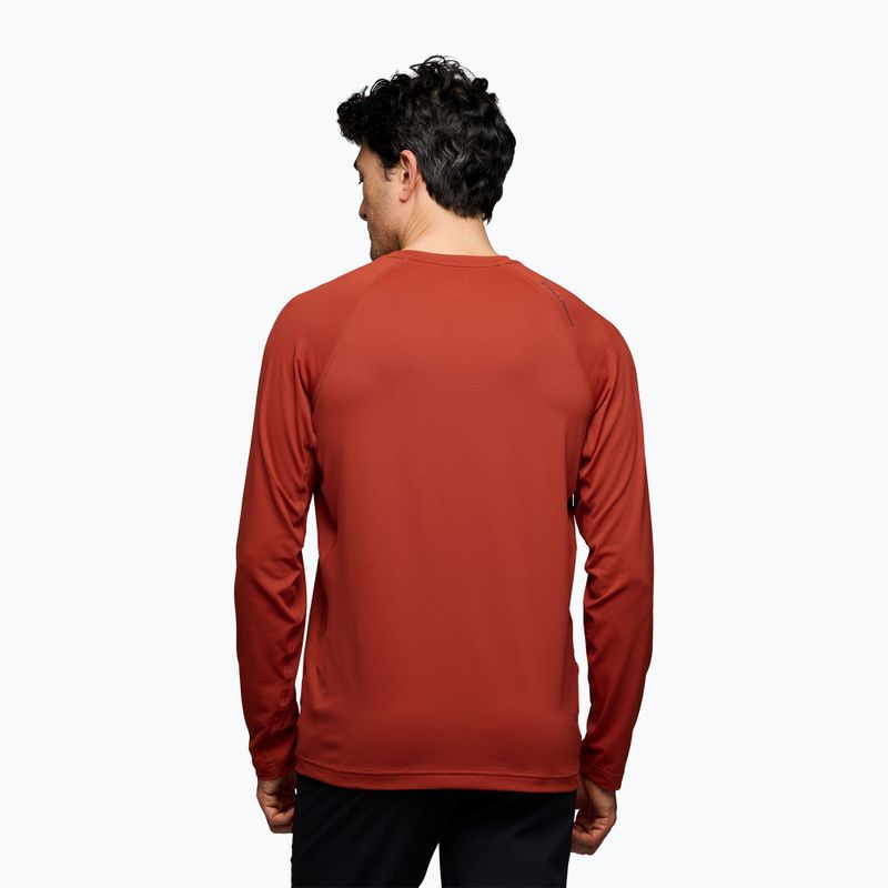Vyriškas žygio džemperis Black Diamond Alpenglow Crew burnt sienna 3