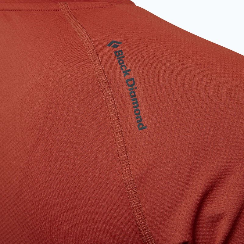 Vyriškas žygio džemperis Black Diamond Alpenglow Crew burnt sienna 4