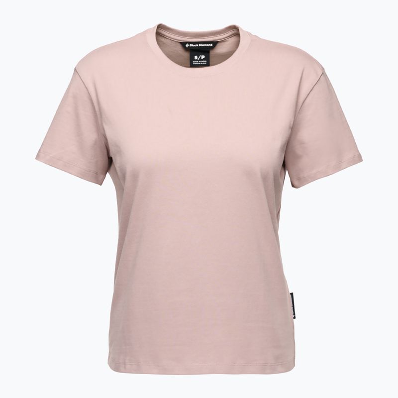 Moteriški marškinėliai Black Diamond Project Tee pale mauve