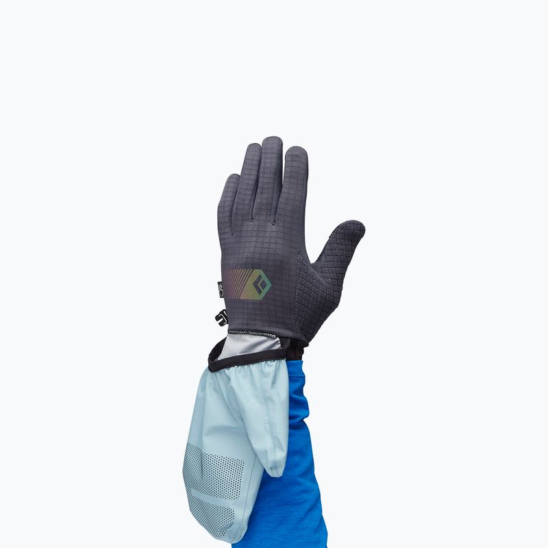 Žygio pirštinės Black Diamond Gridtech Storm Hood carbon/glacier 3