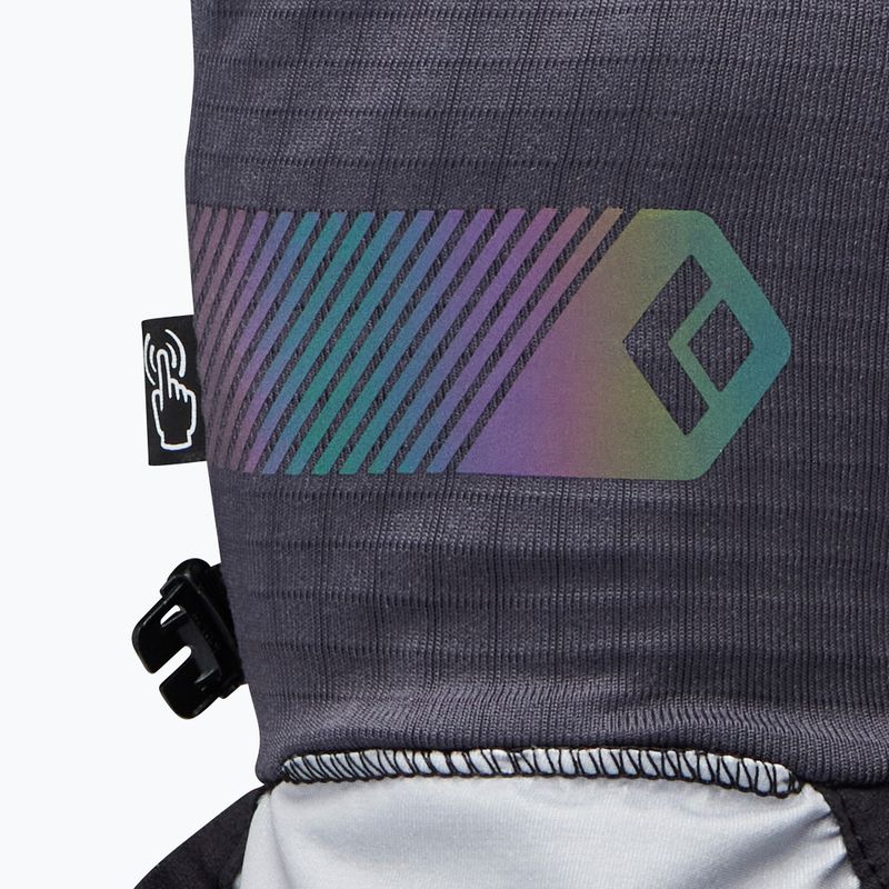 Žygio pirštinės Black Diamond Gridtech Storm Hood carbon/glacier 7
