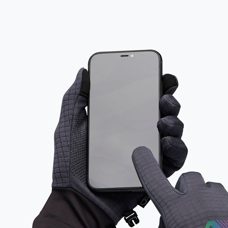 Žygio pirštinės Black Diamond Gridtech Storm Hood carbon/glacier 8