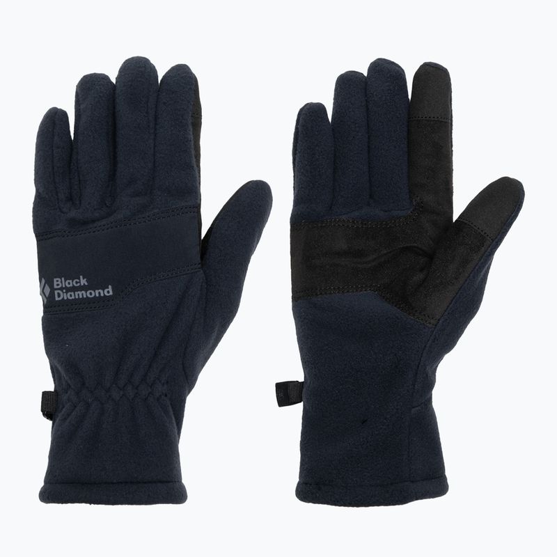 Black Diamond Everyday Fleece trekingo pirštinės juodos spalvos