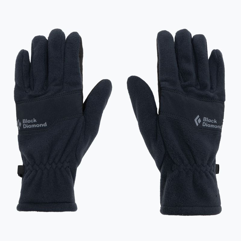 Black Diamond Everyday Fleece trekingo pirštinės juodos spalvos 2