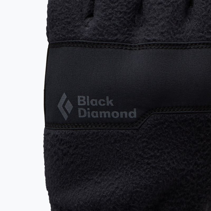 Black Diamond Everyday Fleece trekingo pirštinės juodos spalvos 2