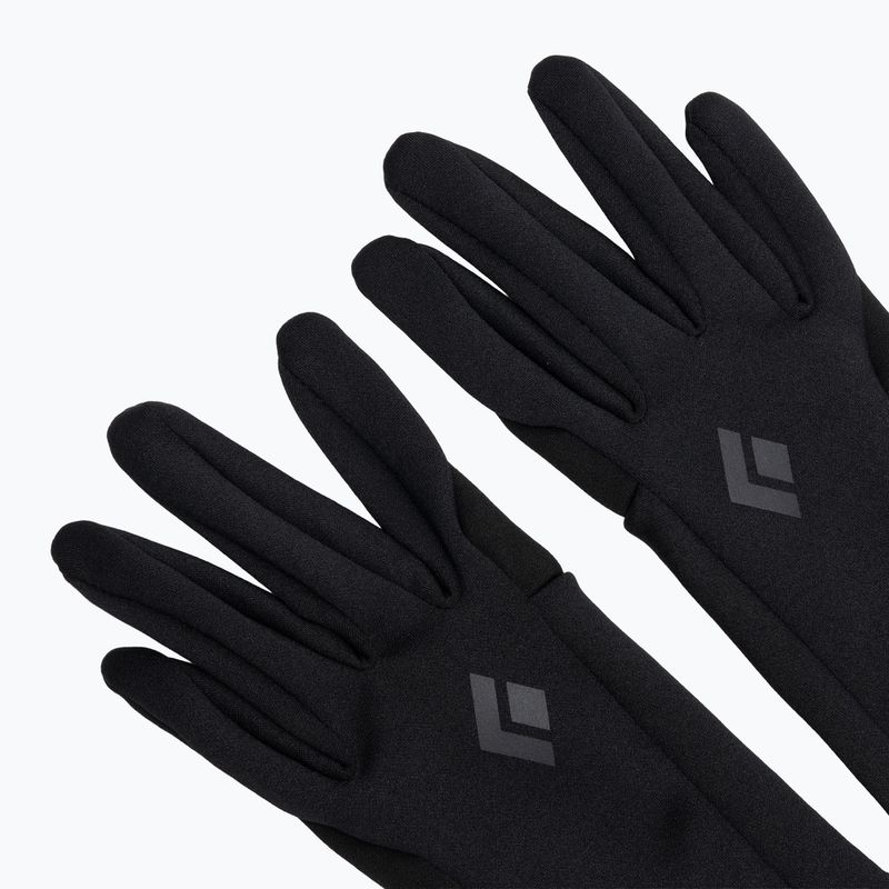 Black Diamond Midweight Screentap juodos trekingo pirštinės 5