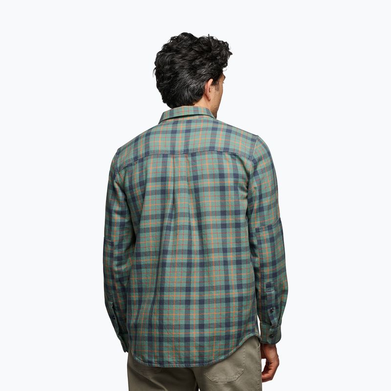 Vyriški marškiniai Black Diamond Project Twill laurel green/charcoal 2