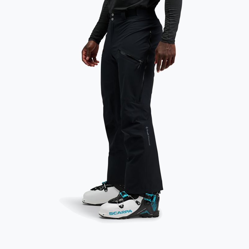 Vyriškos slidinėjimo kelnės Black Diamond Recon Insulated black 3