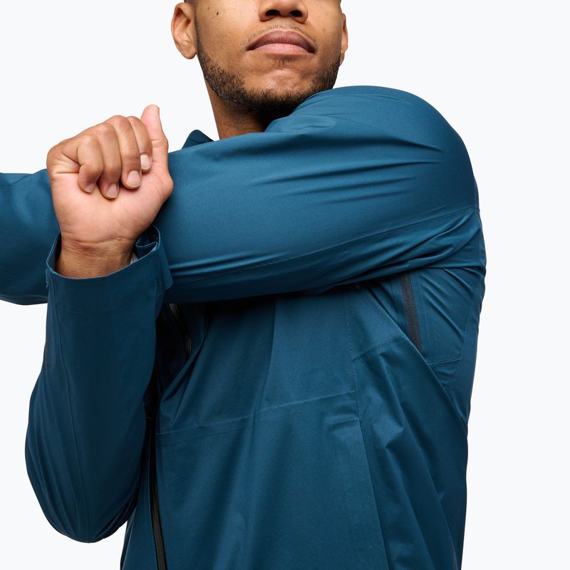 Moteriška striukė nuo lietaus Black Diamond Fineline Stretch indigo 7