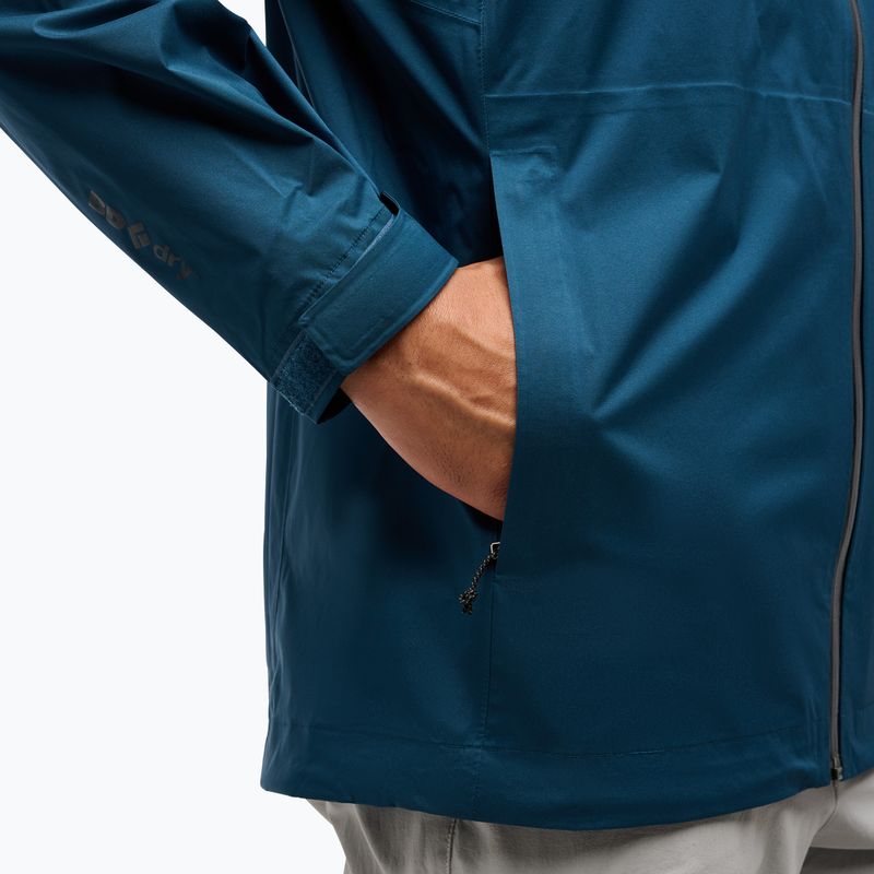 Moteriška striukė nuo lietaus Black Diamond Fineline Stretch indigo 9