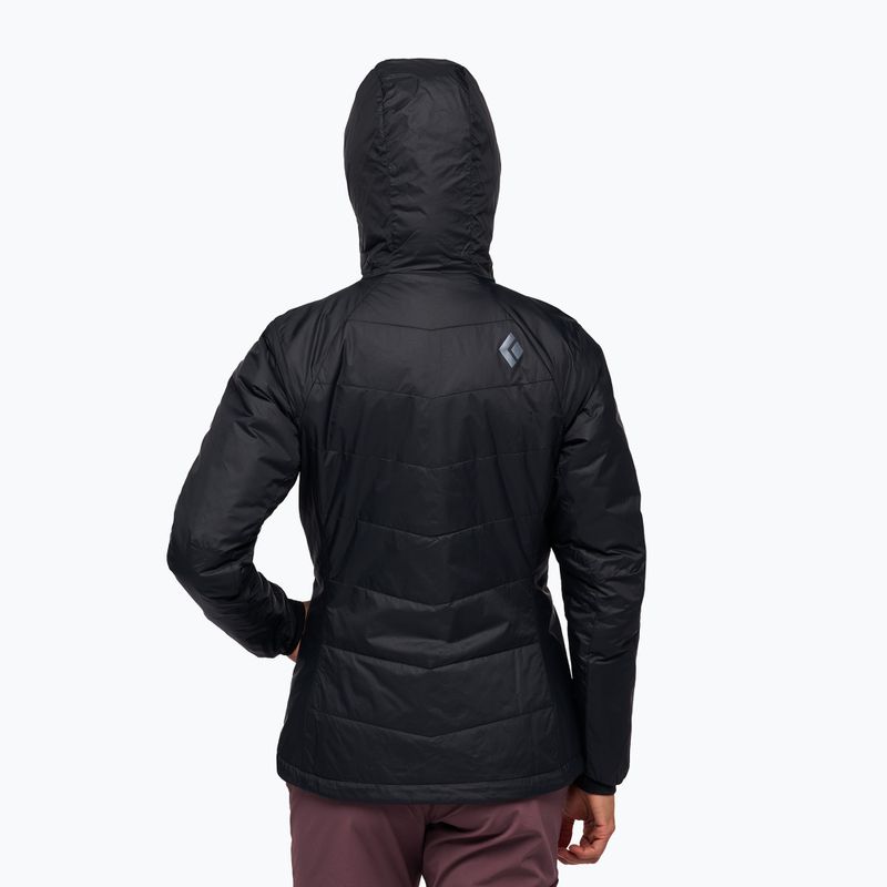 Moteriška pašiltinta striukė Black Diamond Solution 2.0 Hoody black 2