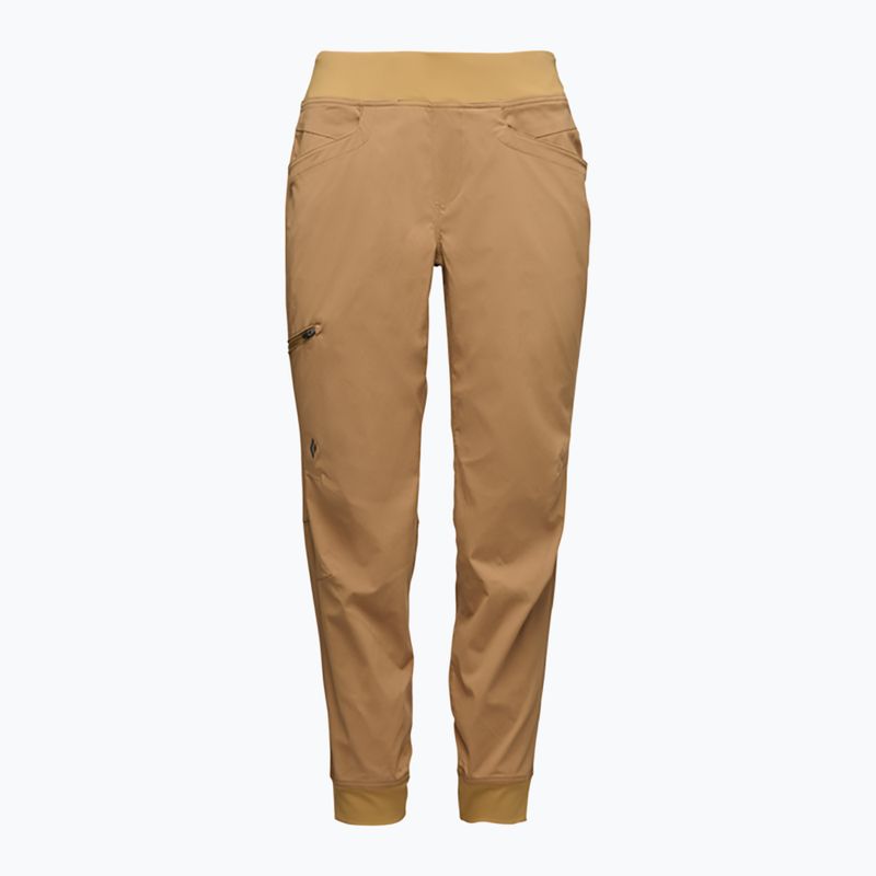 Moteriškos laipiojimo kelnės Black Diamond Technician Jogger flax