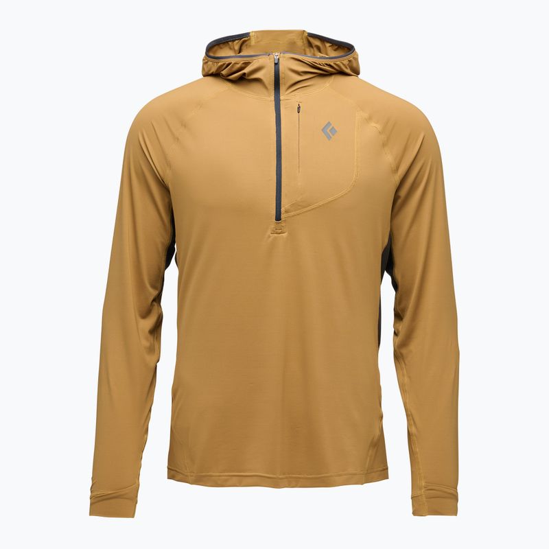 Vyriškas žygio džemperis Black Diamond Alpenglow Pro Hoody flax 4