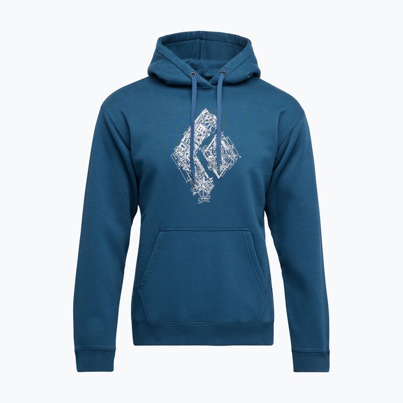 Vyriškas džemperis Black Diamond Engineered Diamond Po Hoody indigo 6