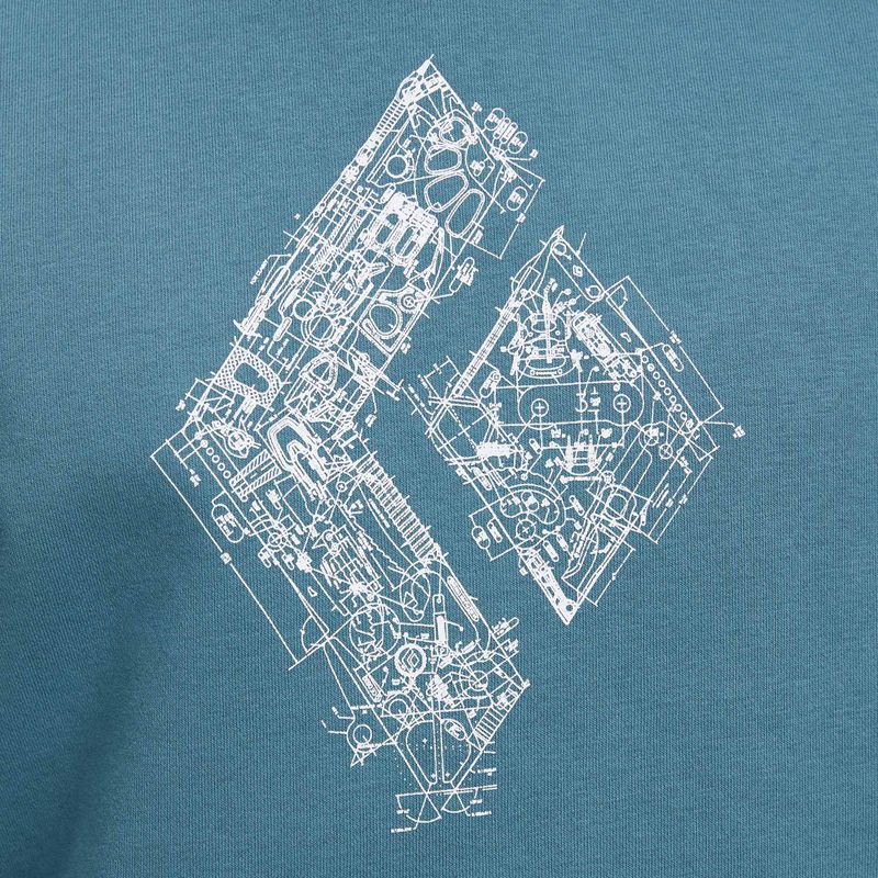 Vyriškas džemperis Black Diamond Engineered Diamond Po Hoody creek blue 5