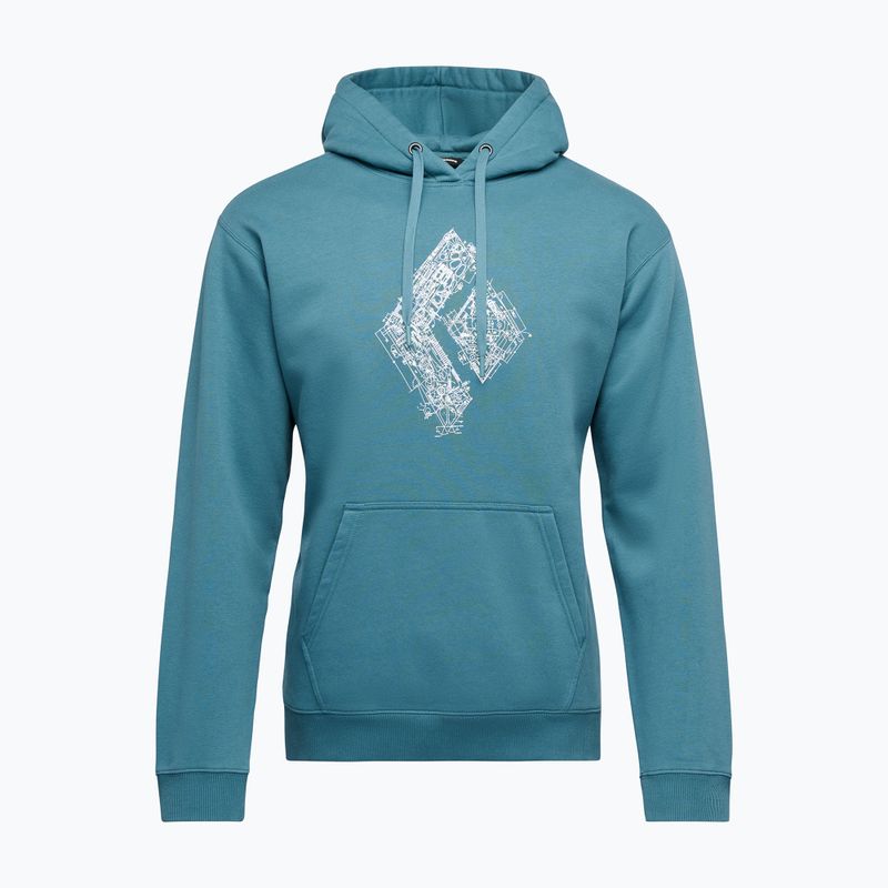 Vyriškas džemperis Black Diamond Engineered Diamond Po Hoody creek blue 6