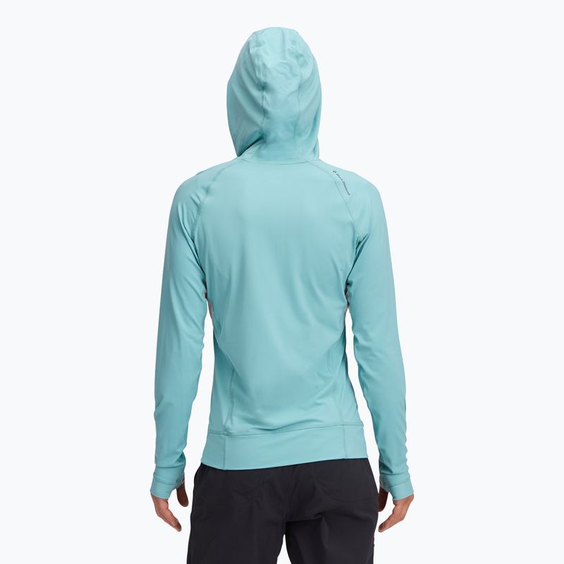 Moteriškas žygio džemperis Black Diamond Alpenglow Pro Hoody glacier 2