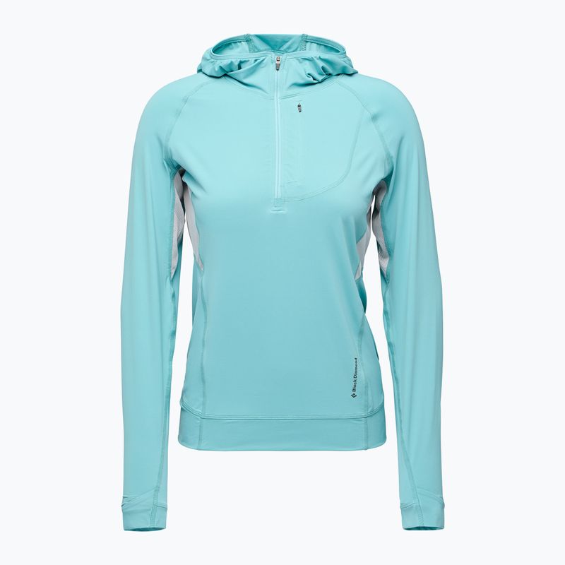 Moteriškas žygio džemperis Black Diamond Alpenglow Pro Hoody glacier 7