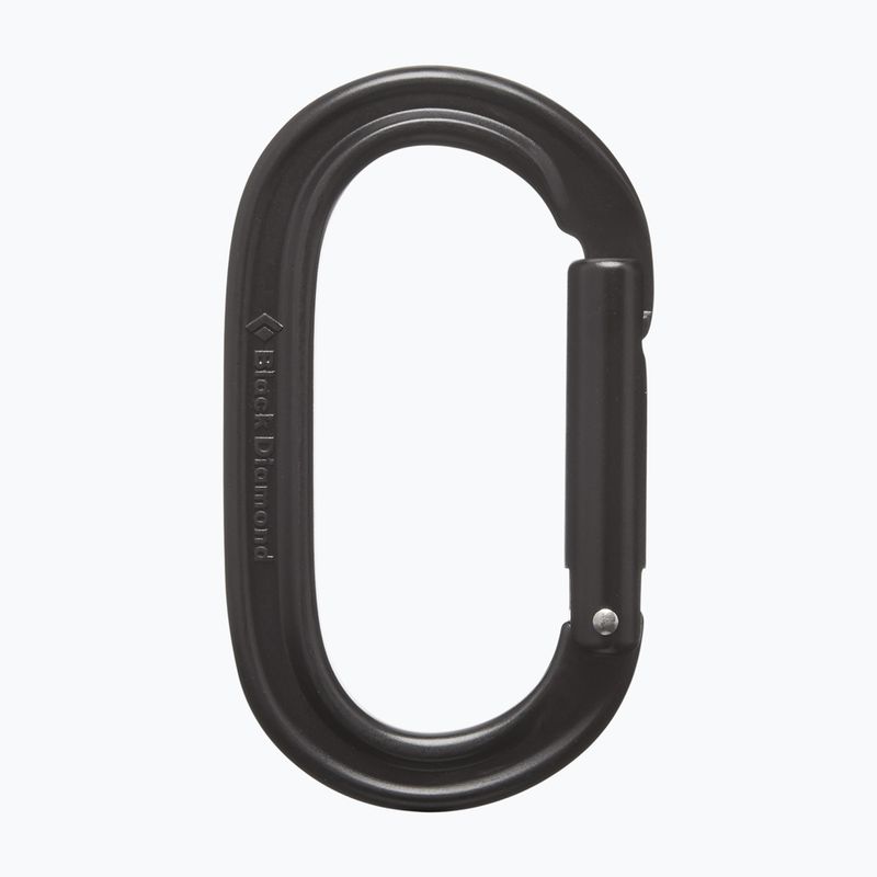 Laipiojimo karabinas Black Dimaond Oval Keylock black