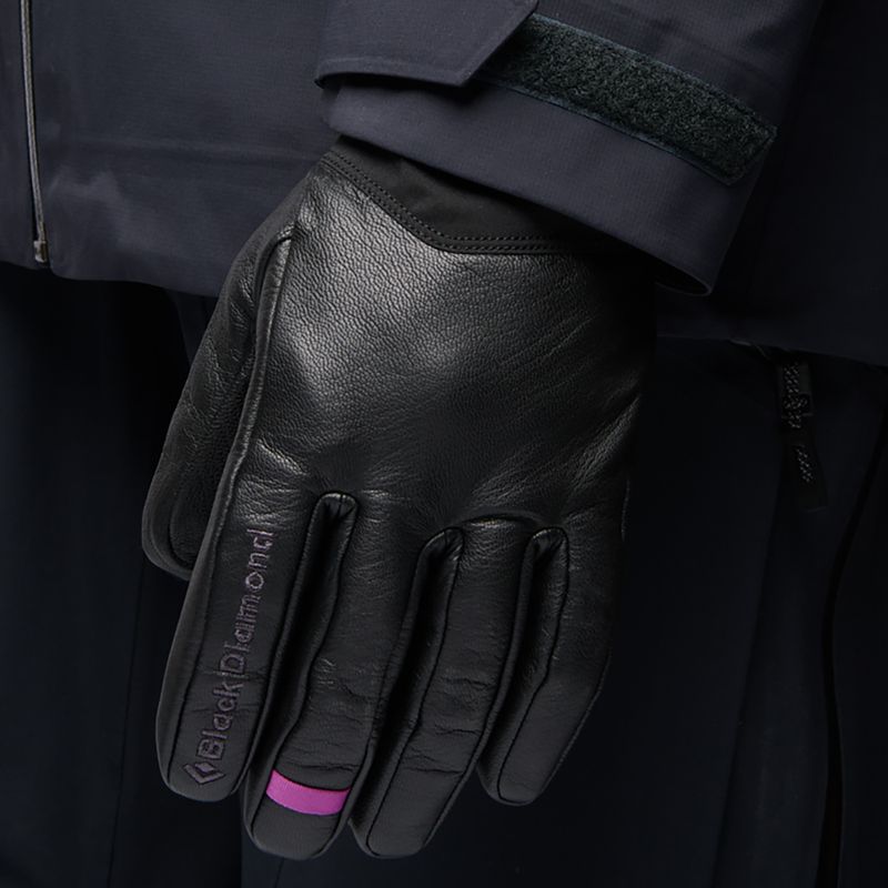 Žygio pirštinės Black Diamond Tour black 4