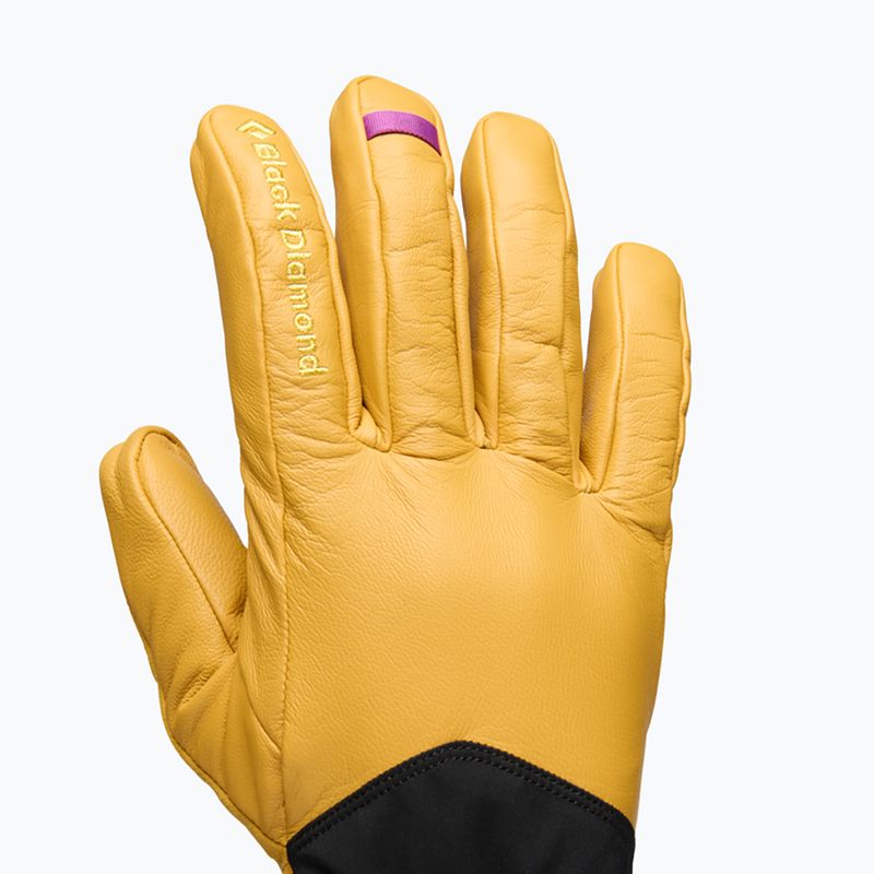 Žygio pirštinės Black Diamond Tour beeswax/black 2