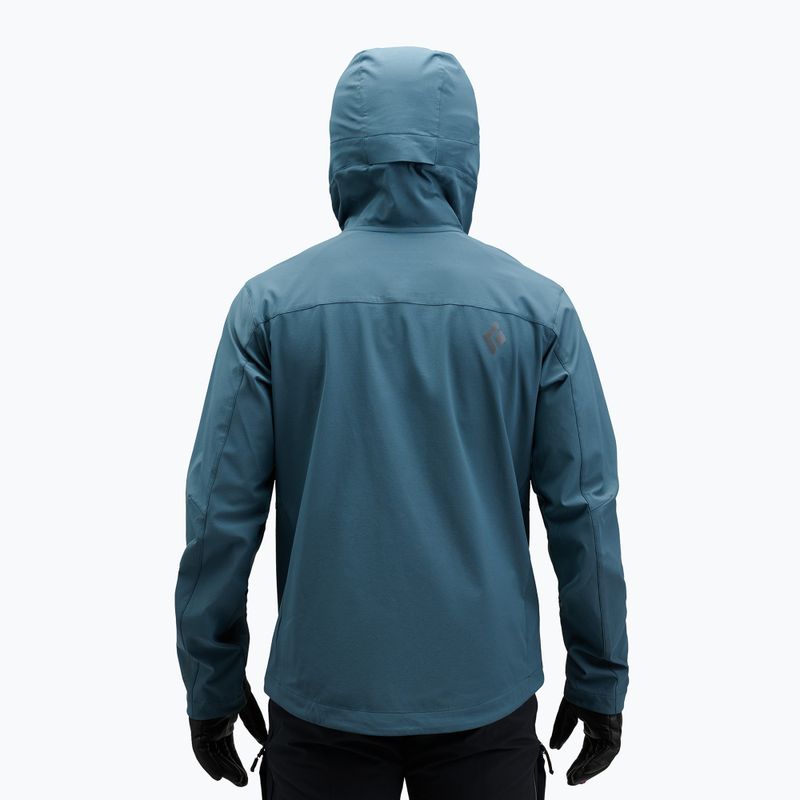 Vyriška softshell striukė Black Diamond Dawn Patrol midnight blue 2