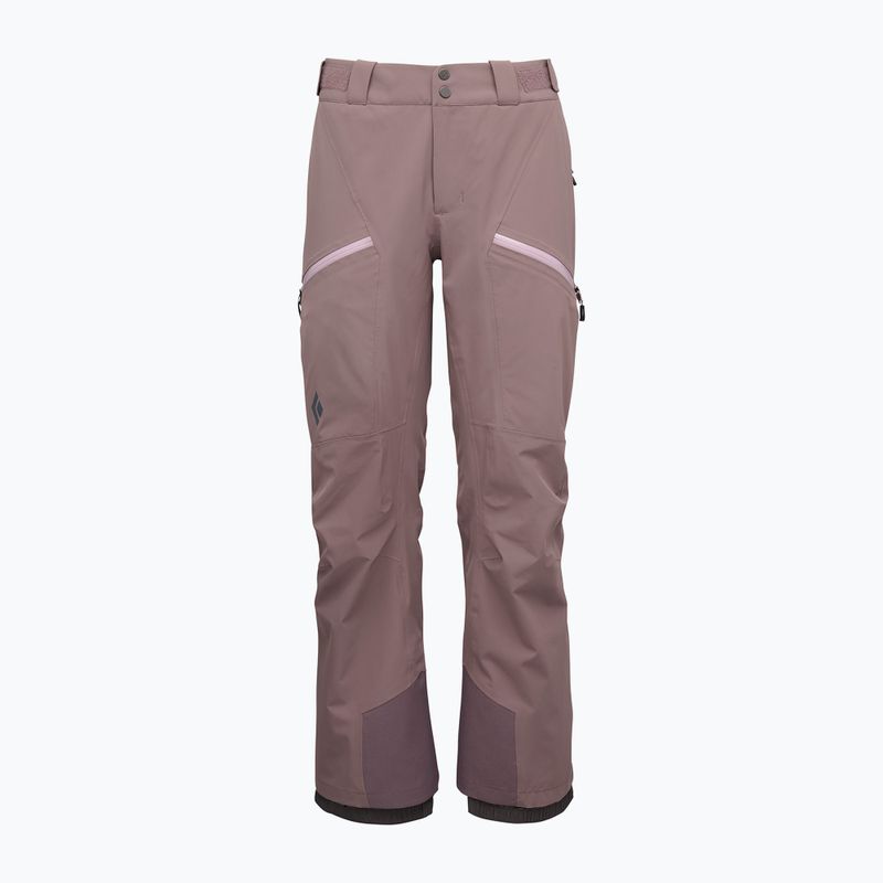 Vyriškos slidinėjimo kelnės Black Diamond Recon Insulated dark mauve 3