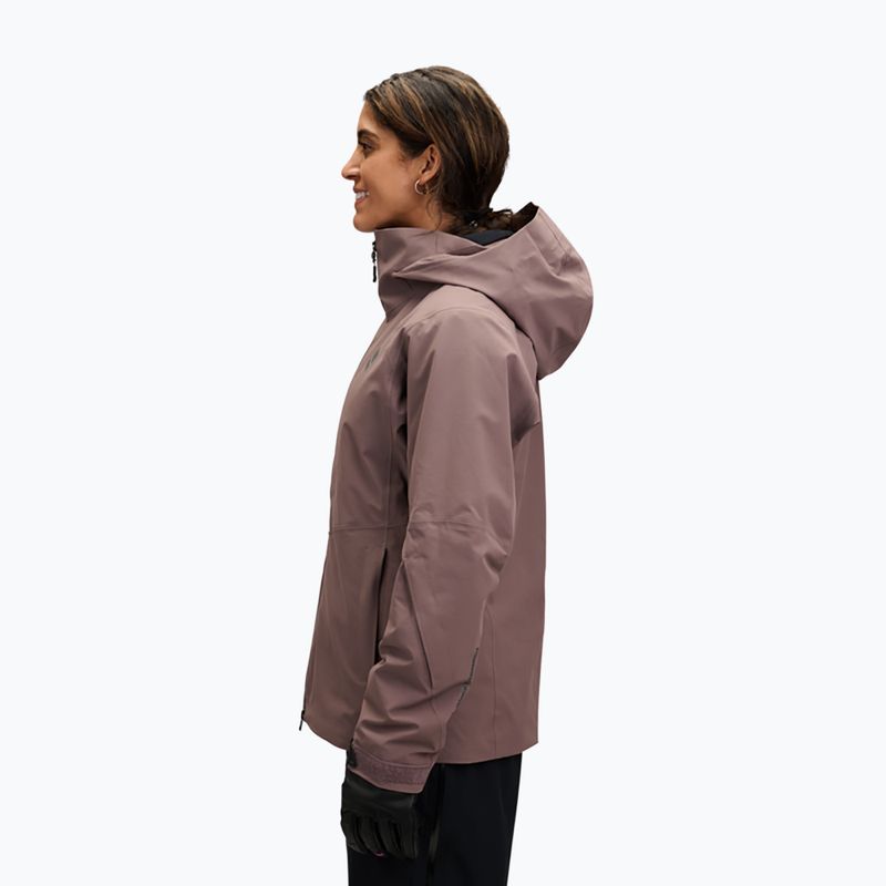 Moteriška slidinėjimo striukė Black Diamond Recon Insulated Shell dark mauve 2