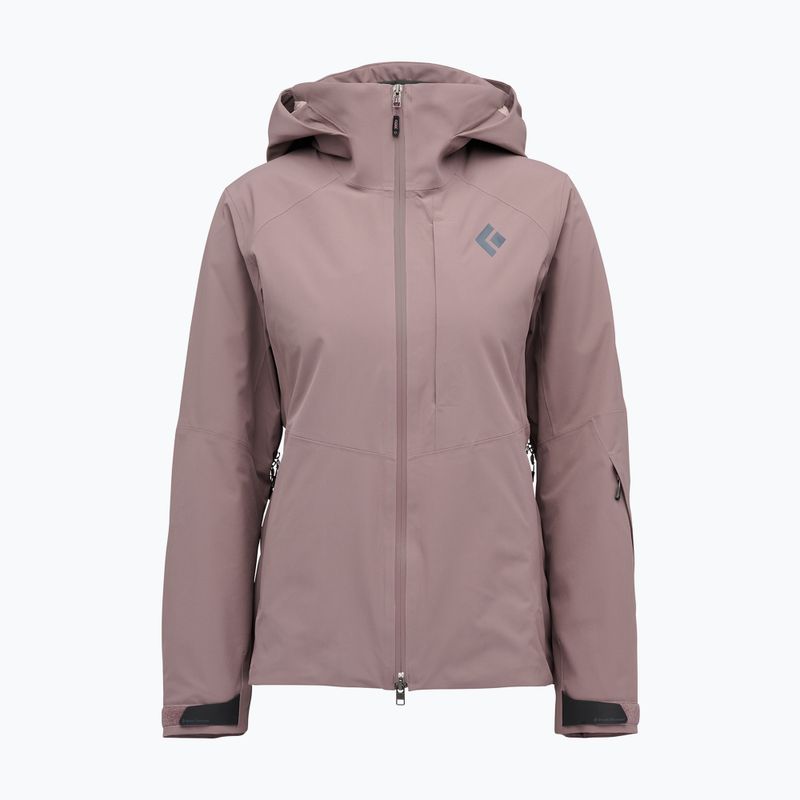 Moteriška slidinėjimo striukė Black Diamond Recon Insulated Shell dark mauve 3