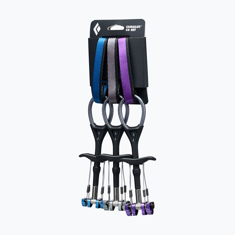 Laipiojimo kaiščių rinkinys Black Diamond C4 Cam Set .3-5 3 pcs. 2