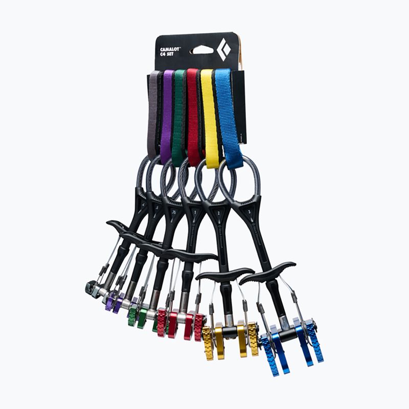 Laipiojimo kaiščių rinkinys Black Diamond C4 Cam Set .4-3 6 pcs. 2