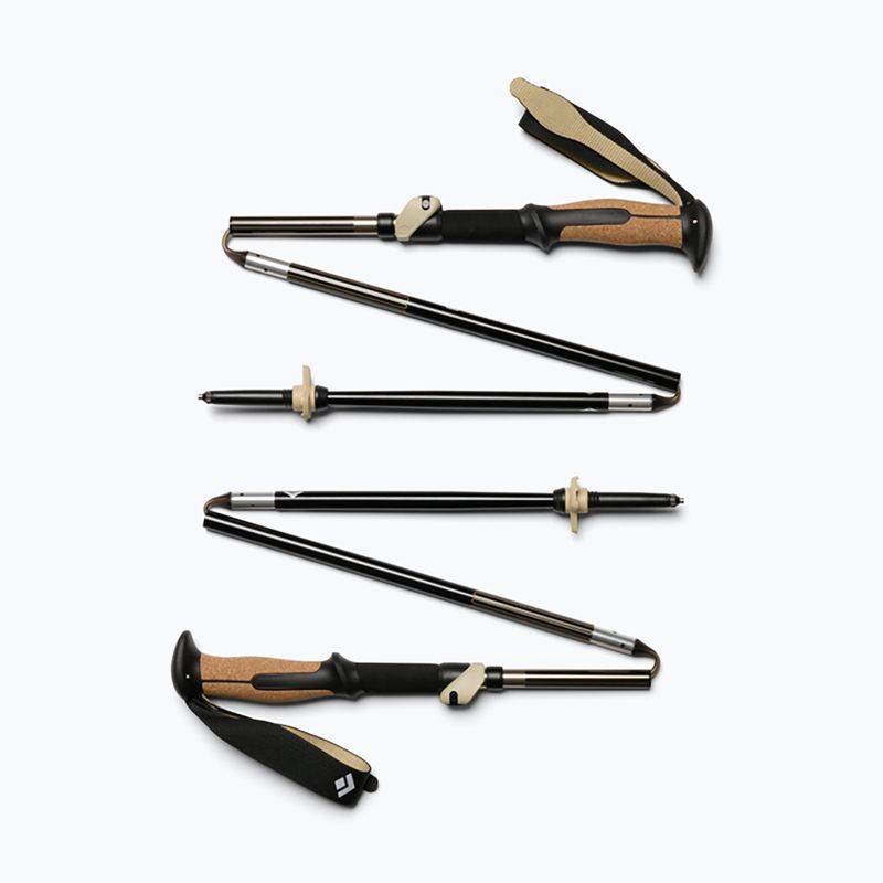 Trekkingo lazdos Black Diamond Trail Vista FLZ Trekking white oak 2