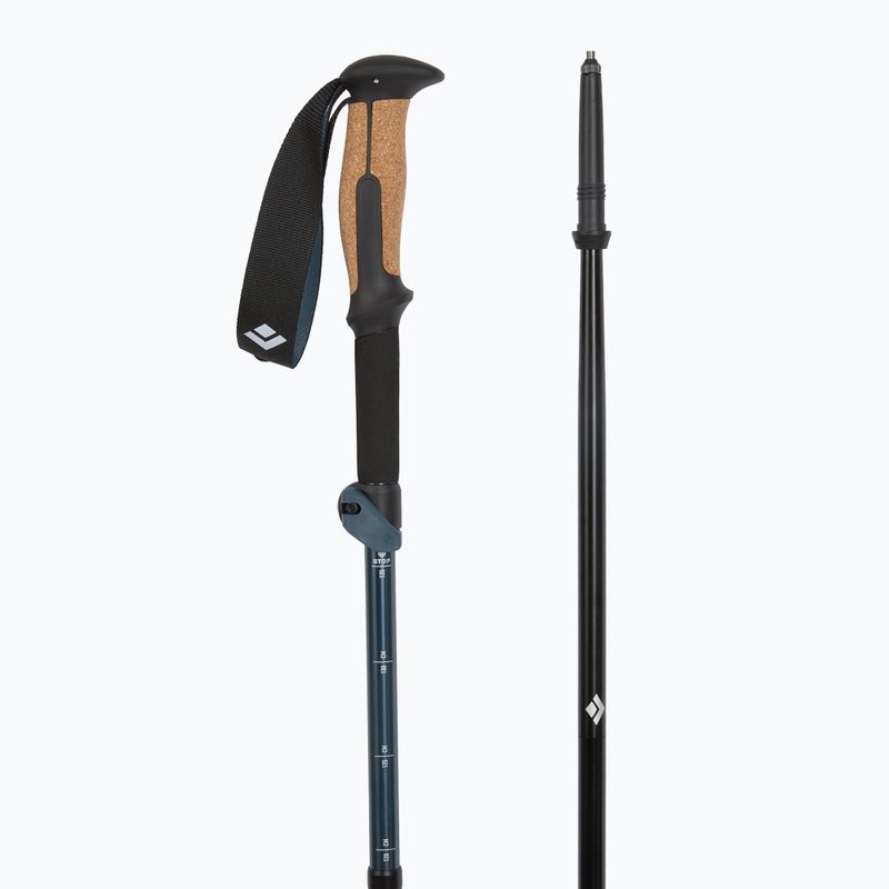 Žygio lazdos Black Diamond Trail Vista FLZ Trekking midnight blue 3