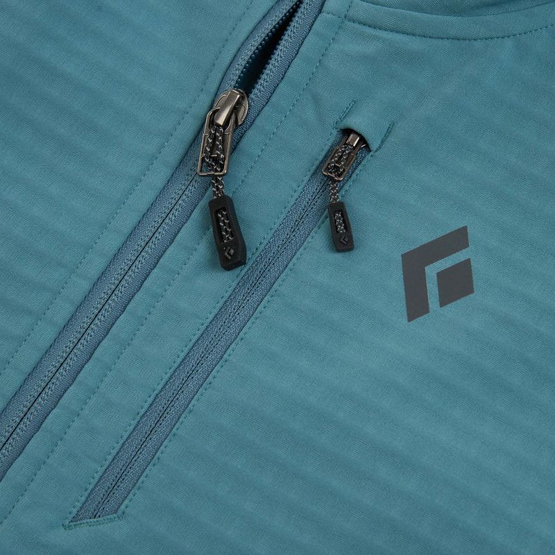 Vyriškas džemperis Black Diamond Coefficient Storm Full Zip Hoody creek blue 3