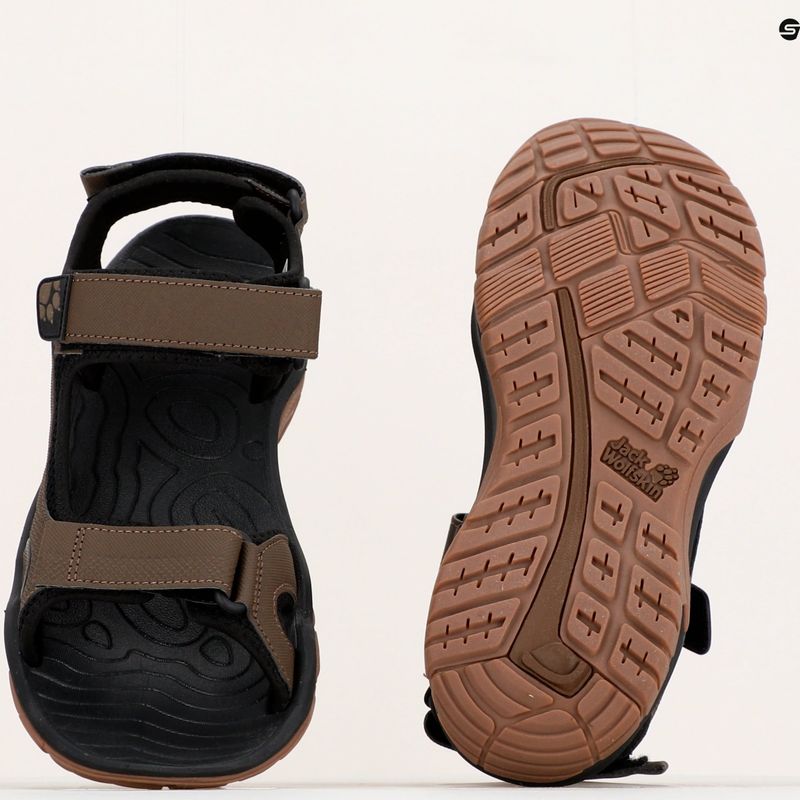 Jack Wolfskin Lakewood Cruise rudi vyriški sportiniai sandalai 4019011 17
