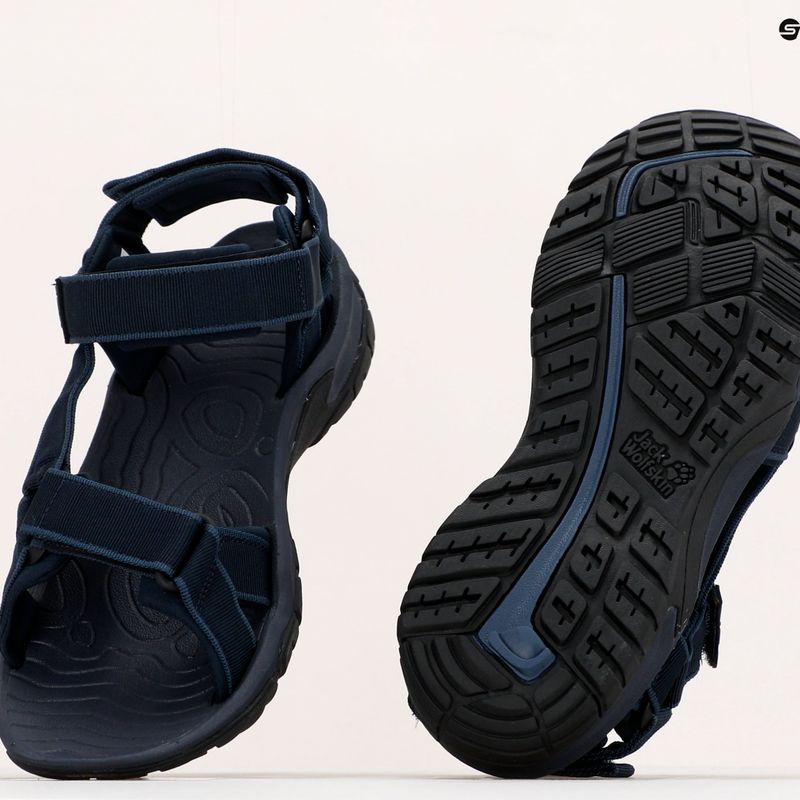 Jack Wolfskin Lakewood Ride vyriški žygio sandalai tamsiai mėlyni 4019021 11