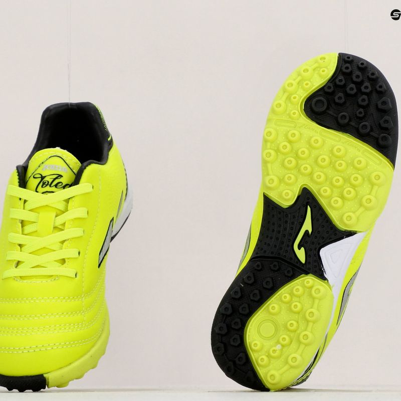 Vaikiški futbolo bateliai Joma Toledo TF lemon fluor/black 13