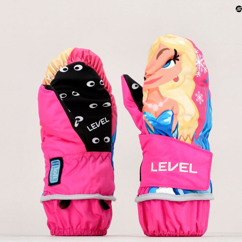 Level Animal Mitt vaikiškos snieglenčių pirštinės auksinės 4174 7