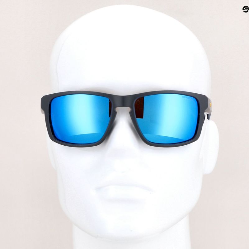 Julbo Shield Polarized 3Cf matiniai tamsiai pilki/pilki akiniai nuo saulės J5069420 6