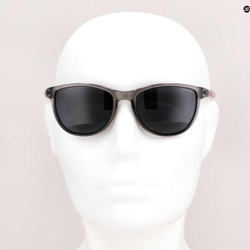 Julbo Idol Polar blizgūs permatomi juodi vaikiški akiniai nuo saulės J5439224 6
