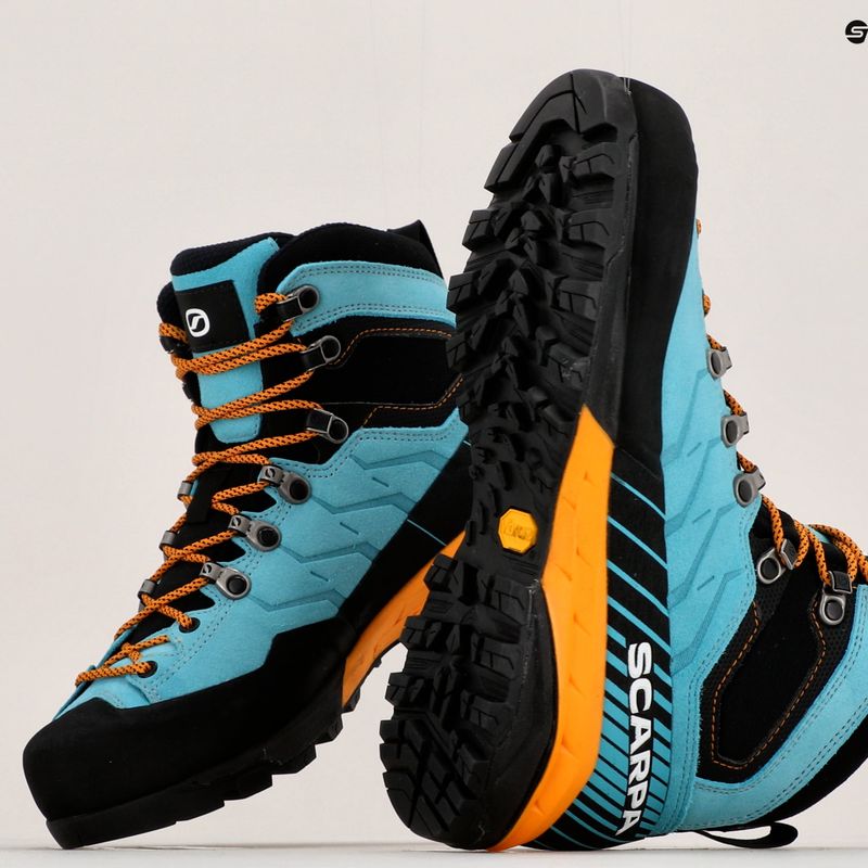 Moteriški trekingo batai SCARPA Mescalito TRK GTX turquoise-black 61050 18