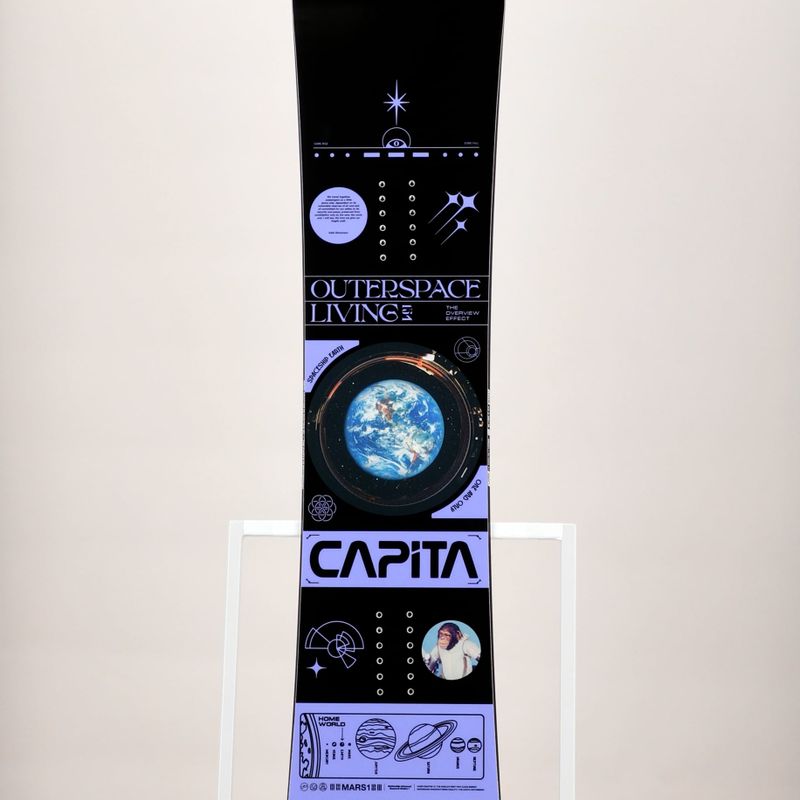 Vyriškos snieglentės CAPiTA Outerspace Living purple 1221109 9