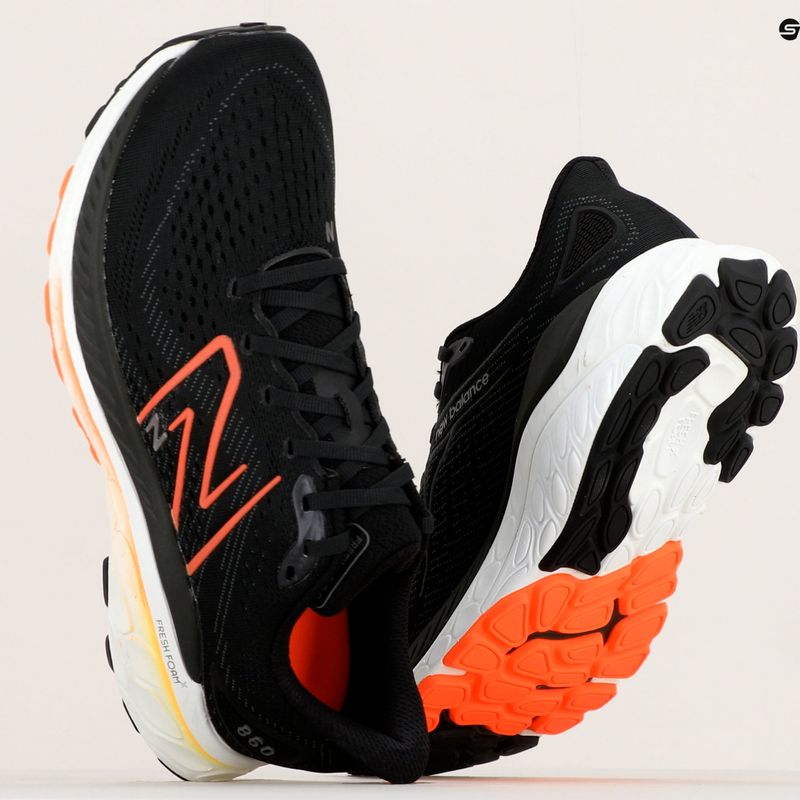 New Balance Fresh Foam X 860v13 juodi vyriški bėgimo bateliai M860D13.D.080 18